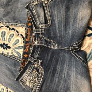 Dark to Light Wash Miss Me Jeans